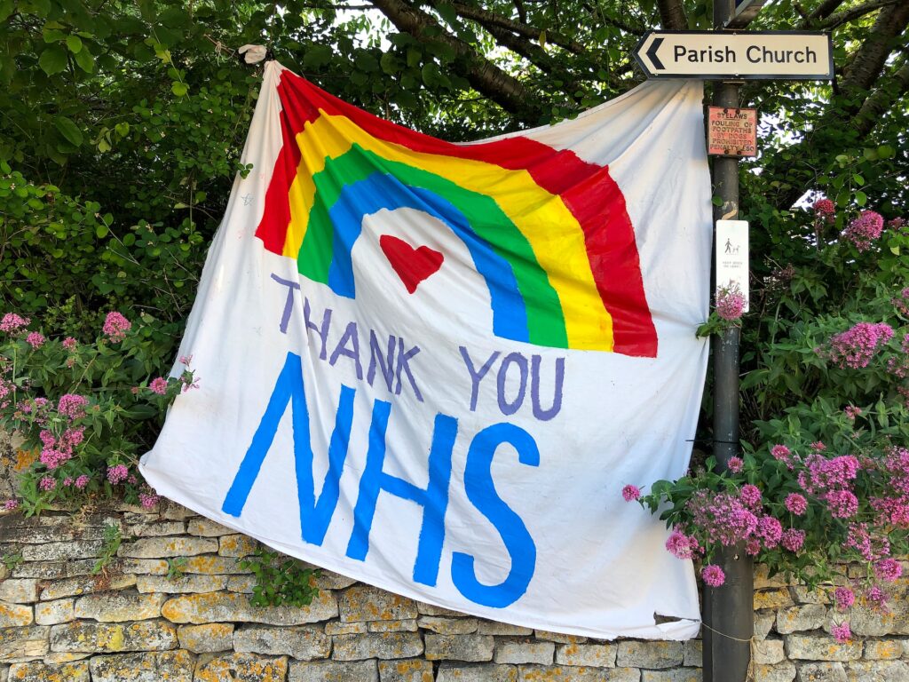 Thank you NHS Banner