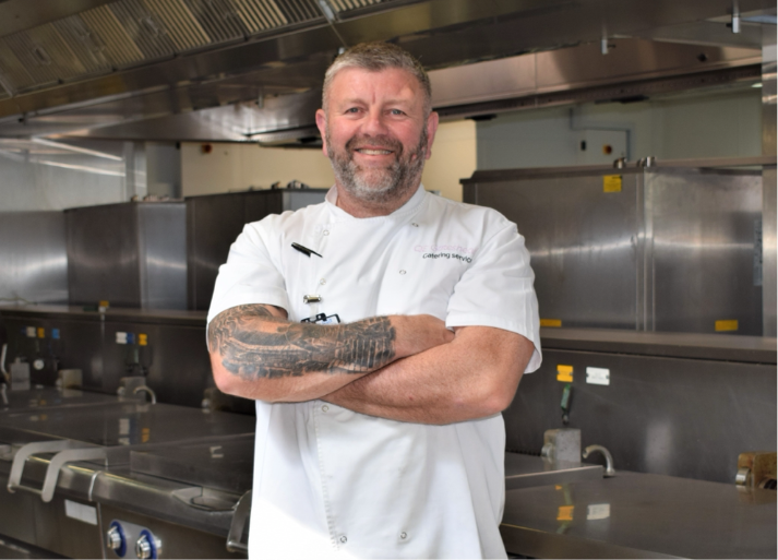 Mark, kitchen supervisor